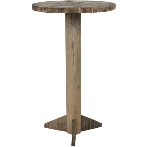Clayre & Eef 5H0550 Mesa auxiliar Ø 38x62 cm...