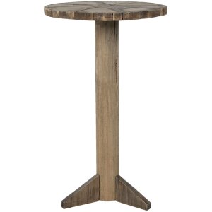 Clayre & Eef 5H0550 Mesa auxiliar Ø 38x62 cm...