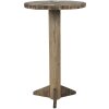 Clayre & Eef 5H0550 Mesa auxiliar Ø 38x62 cm Marrón