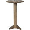 Clayre & Eef 5H0550 Mesa auxiliar Ø 38x62 cm Marrón