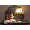 LumiLamp 5LL-6128 Lámpara de mesa Tiffany 28x20x44 cm E27-máx 1x60W Beige