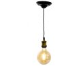 LumiLamp 5LL-95GO Portalámpara colgante 150 cm E27-máx 1x60W dorado, negro
