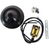 LumiLamp 5LL-95GO Portalámpara colgante 150 cm E27-máx 1x60W dorado, negro