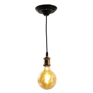 LumiLamp 5LL-95P Portalámpara colgante 150 cm...