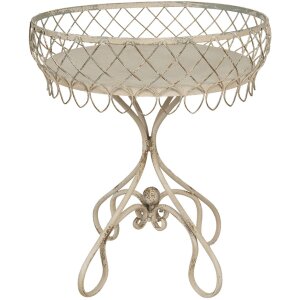 Clayre & Eef 5Y0813 Mesa auxiliar Beige Ø...
