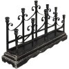 Clayre & Eef 5Y0952 Candelero Negro 79x18x46 cm