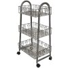 Clayre & Eef 5Y0982 Estante Gris 37x26x80 cm