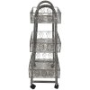 Clayre & Eef 5Y0982 Estante Gris 37x26x80 cm