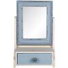 Clayre & Eef 62S242 Espejo de pie Azul 25x14x38 cm