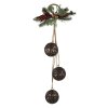 Clayre & Eef 64843 Decoración de Navidad Marrón, Rojo 22x8x60 cm
