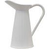 Clayre & Eef 64936 Jarra 23x13x25 cm Cerámica Blanca