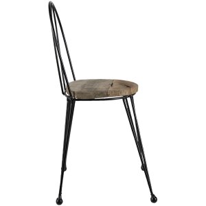 Clayre & Eef 64942 Mesa para plantas marrón 23x22x45 cm