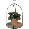Clayre & Eef 64944 Jardinera Marrón Ø 28x41 cm