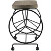 Clayre & Eef 64945 Mesa Jardinera Marrón 26x16x22 cm