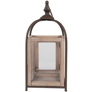 Clayre & Eef 64958 Farol Marrón 19x19x46 cm