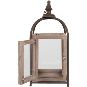 Clayre & Eef 64958 Farol Marrón 19x19x46 cm