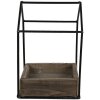 Clayre & Eef 64967 Jardinera Marrón 15x15x23 cm