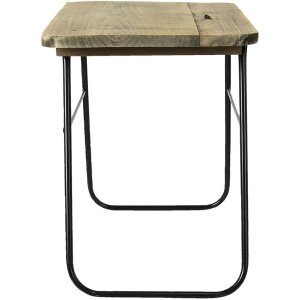 Clayre & Eef 64968 Mesa para Plantas Marrón 46x26x33 cm