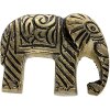 Clayre & Eef 64987 Pomo Elefante color Oro 4x3x3 cm