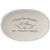 Clayre & Eef 6CE1235 Jabonera Blanca 14x10x3 cm