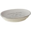 Clayre & Eef 6CE1235 Jabonera Blanca 14x10x3 cm