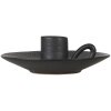 Clayre & Eef 6CE1299 Candelero Gris Ø 13x4 cm