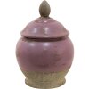 Clayre & Eef 6CE1383 Maceta para Interior Rosa, Beige Ø 19x26 cm