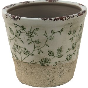 Clayre & Eef 6CE1384L Maceta de interior verde,...