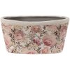 Clayre & Eef 6CE1411 Maceta de interior rosa 27x13x14 cm