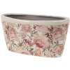 Clayre & Eef 6CE1411 Maceta de interior rosa 27x13x14 cm