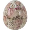 Clayre & Eef 6CE1415L Huevo Deco Rosa Ø 14x16 cm