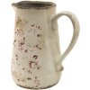 Clayre & Eef 6CE1416 Jarra Decorativa Rosa, Beige 16x11x18 cm