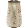 Clayre & Eef 6CE1416 Jarra Decorativa Rosa, Beige 16x11x18 cm