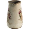 Clayre & Eef 6CE1420 Jarra Decorativa Rosa, Beige 16x11x18 cm