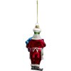 Clayre & Eef 6GL3325 Colgante Bisutería Papá Noel Multicolor 8x6x17 cm
