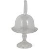 Clayre & Eef 6GL3377 Campana de vidrio transparente Ø 14x23 cm