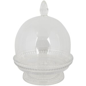 Clayre & Eef 6GL3380 Campana de vidrio transparente...