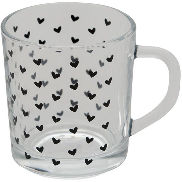 Clayre & Eef 6GL3518 Vaso de Té Transparente 250 ml