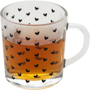 Clayre & Eef 6GL3518 Vaso de Té Transparente...