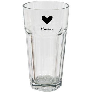 Clayre & Eef 6GL3713 Vaso de Agua Transparente...