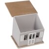 Clayre & Eef 6H2069 Huevera Cottage Marrón 20x14x18 cm