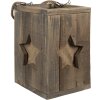 Clayre & Eef 6H2086 Farol Marrón 19x19x28 cm