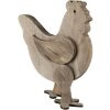 Clayre & Eef 6H2099 Deco Pollo Marrón 31x16x35 cm