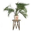 Clayre & Eef 6H2101 Mesa jardinera marrón Ø 30x36 cm