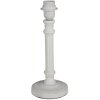Clayre & Eef 6LMP743 Pie de Lámpara Sobremesa Blanco Ø 13x32 cm E27-máx 1x40W