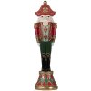 Clayre & Eef 6PR3525 Decoración de Navidad Rojo 10x10x36 cm