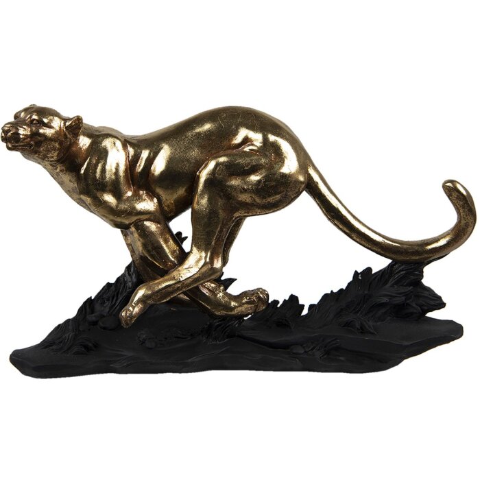 Clayre & Eef 6PR4765 Deco Leopardo Dorado 39x13x24 cm