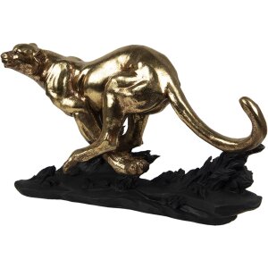 Clayre & Eef 6PR4765 Deco Leopardo Dorado 39x13x24 cm