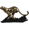 Clayre & Eef 6PR4765 Deco Leopardo Dorado 39x13x24 cm