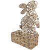 Clayre & Eef 6RO0562 Cesta Conejo Marrón 30x14x49 cm